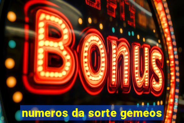 numeros da sorte gemeos